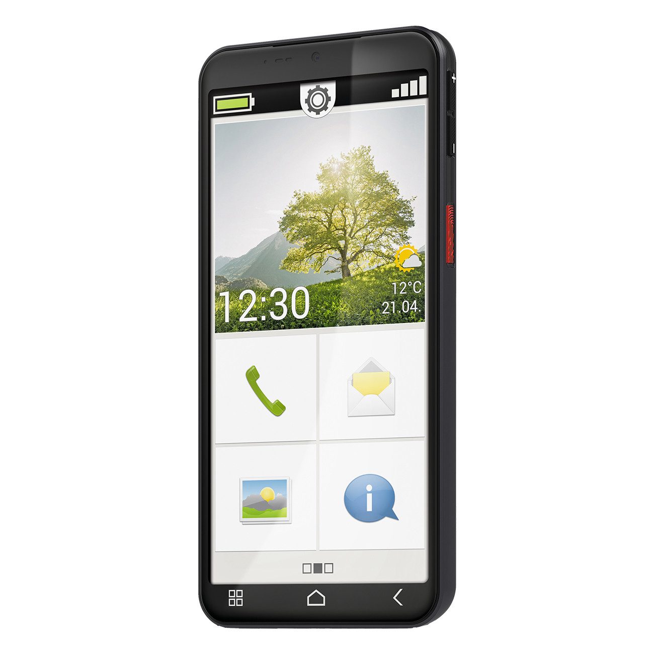 Emporia SMART.ME7 Seniorenhandy (13.8 cm/5.43 Zoll, 128 GB Speicherplatz)