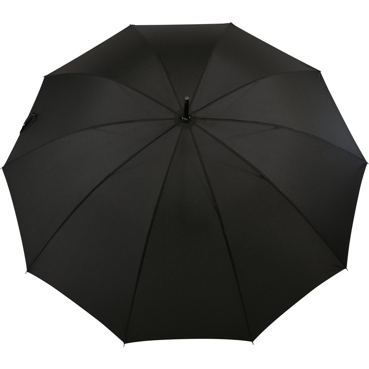 für besonders zwei Partnerschirm Schirm Fiberglas RHG, XXL Impliva schwarz Personen 10-teilig Regenschirm stabiler Falcone®