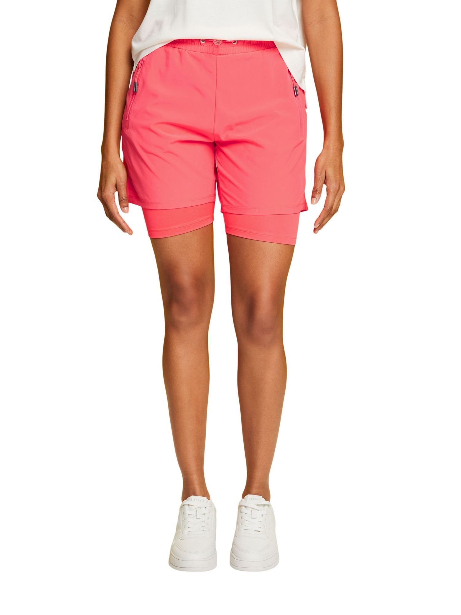 Shorts Shorts esprit sports (1-tlg) CORAL knitted