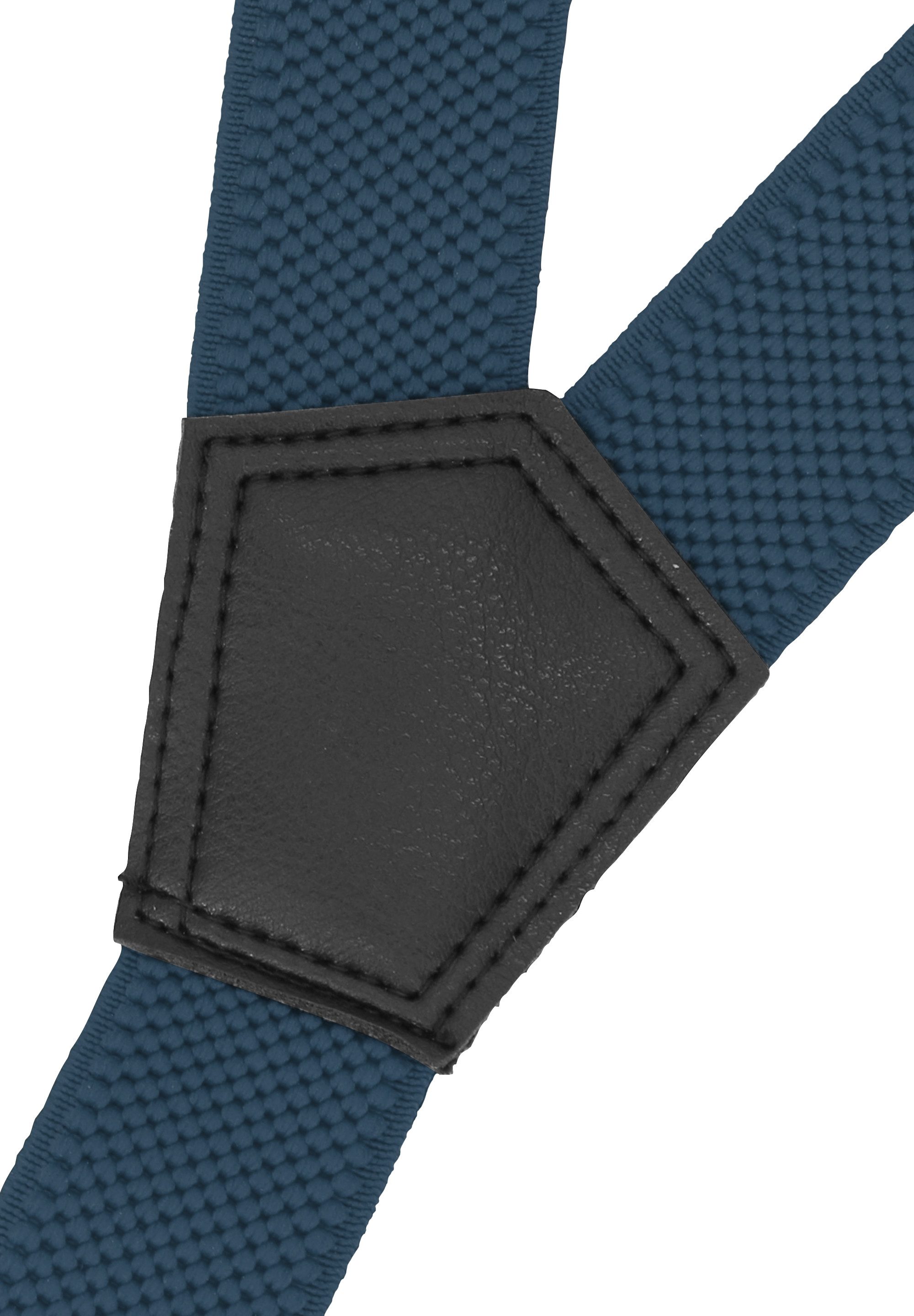 Fabio Farini Hosenträger Schmales Y-Design mit 2,5cm Breite verstellbar mit extra starken Clipverschluss, Blau – Bild 2 von 5