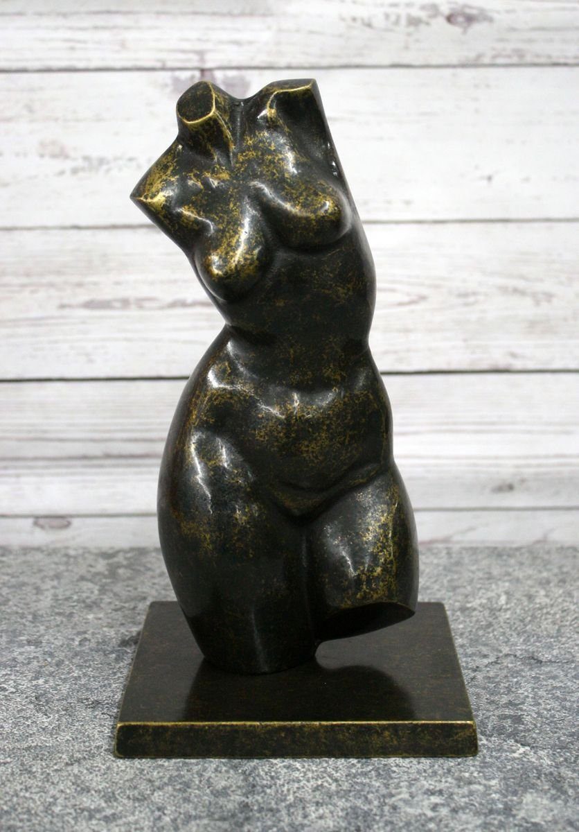 Bronzeskulpturen Skulptur Bronzefigur Kleine Frauen Büste aus Bronze