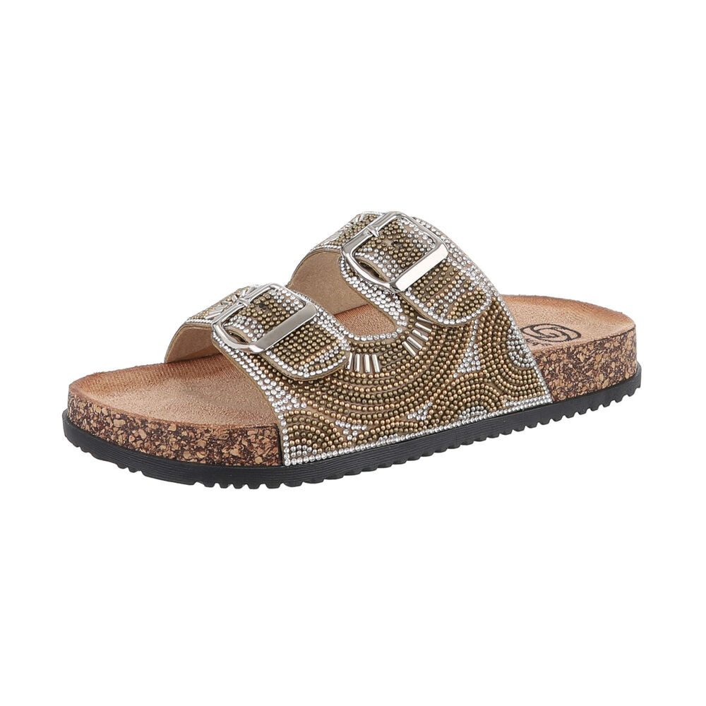 Ital-Design Damen Mules Freizeit Pantolette (86706348) günstig online kaufen
