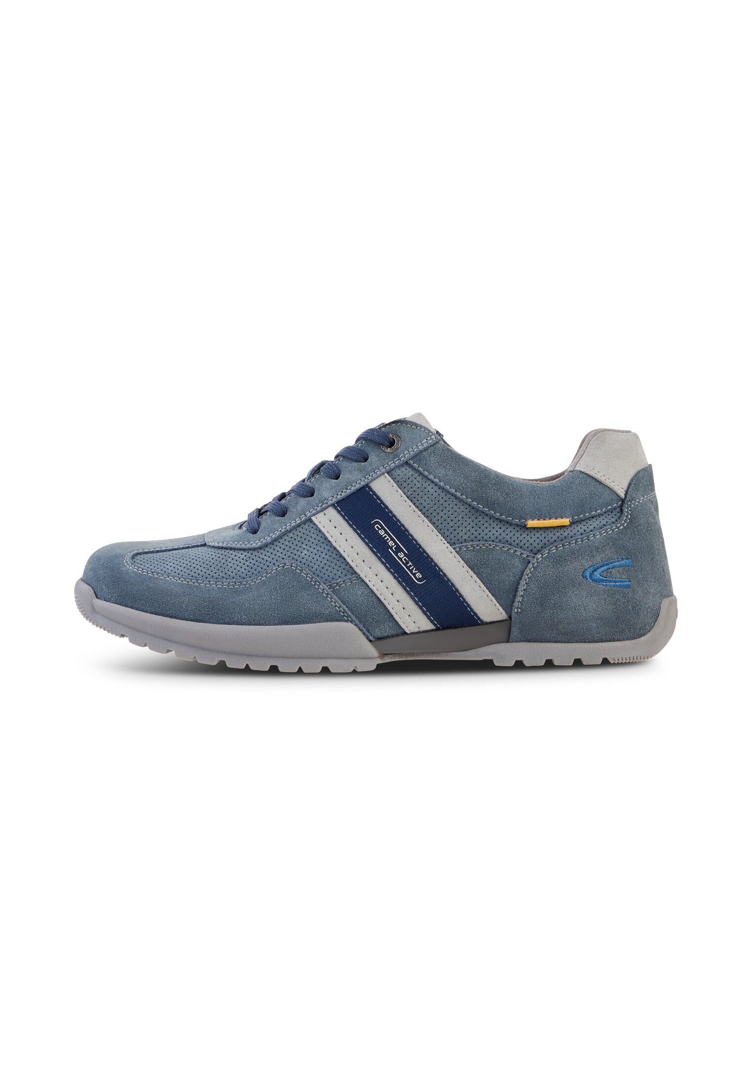 camel active Halbschuh Split/Synthetic BLAU/MULTI Schnürschuh günstig online kaufen