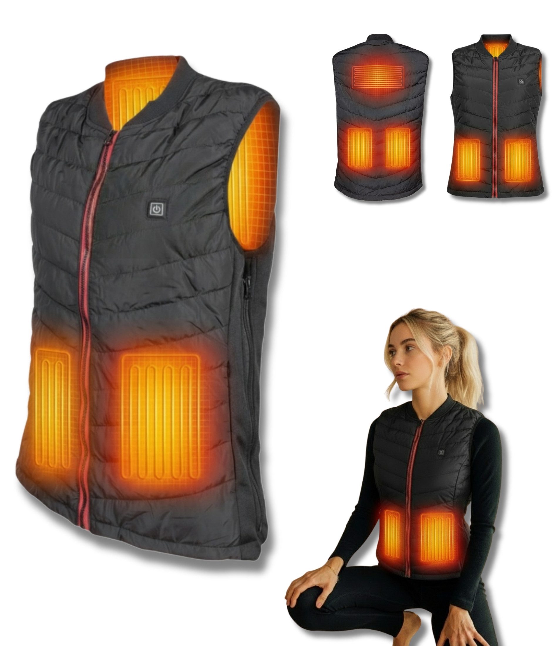 NorthHeat Funktionsweste Premium beheizbare Weste, Heizweste, günstig online kaufen
