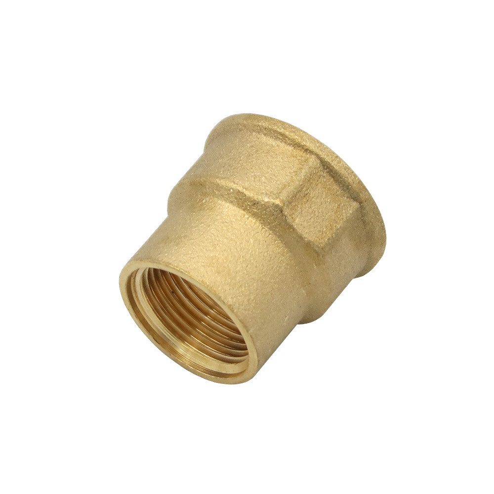 Gewindefitting Messing Reduziermuffe 3/4" x 1 Zoll Übergangsmuffe Gewindefitting