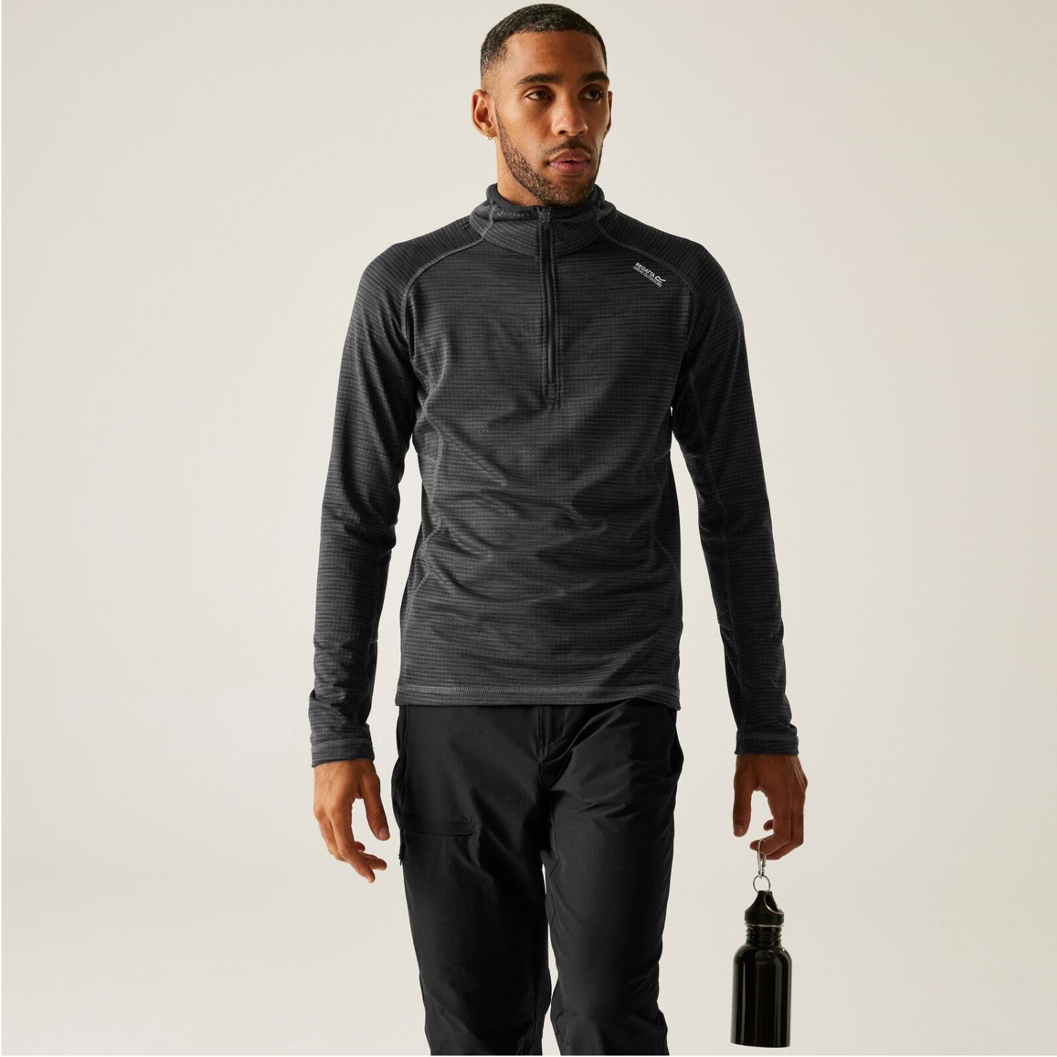 Regatta Sweater Shirt Yonder II Powerstretch Midlayer (1-tlg)