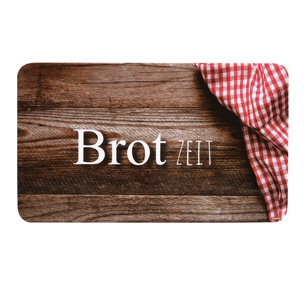 Kesper Frühstücksbrett, Melamin, (Set, 2-St), Dekor-Frühstücksbrettchen Brotzeit 23 x 14 cm