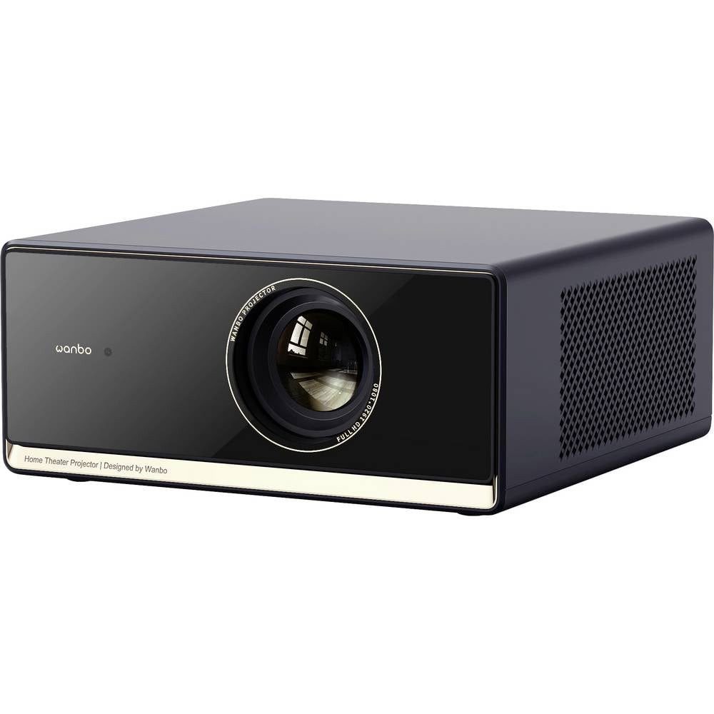 WANBO Beamer LED 1100 ANSI-Lumen 1920 x 1080 Full HD Full HD, Smart System, Beamer (Full HD, Smart System, integrierte Apps, WLAN)