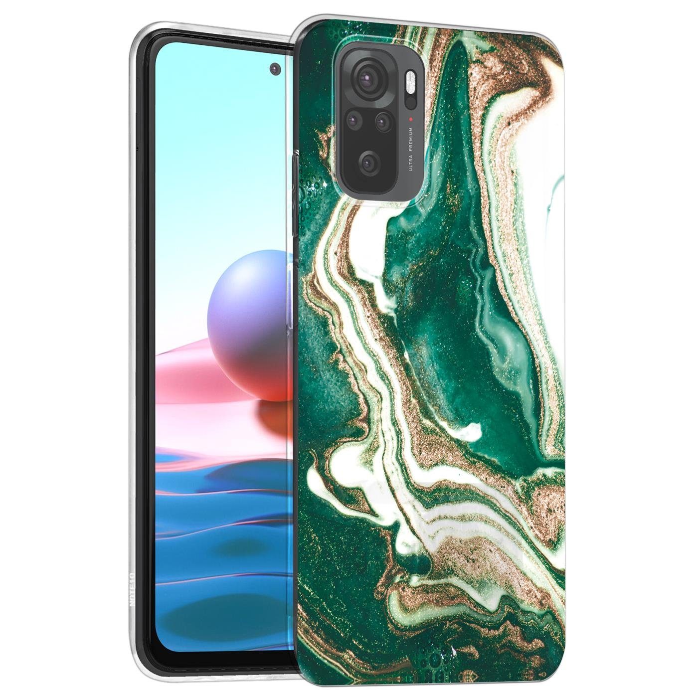 CoolGadget Handyhülle Marmor Slim Case für Xiaomi 12 / 12X 6,28 Zoll, Hülle Dünne Silikon Schutzhülle für Xiaomi 12, Xiaomi 12 X Hülle