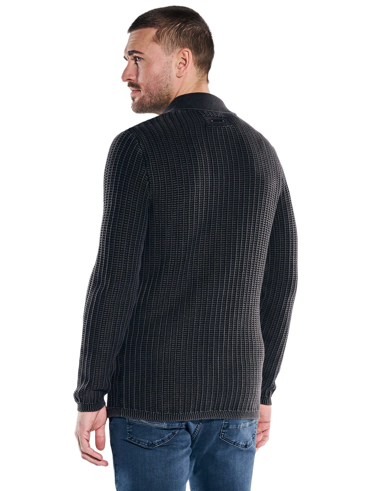 emilio adani Stricksakko Herren Stricksakko, Anthrazit