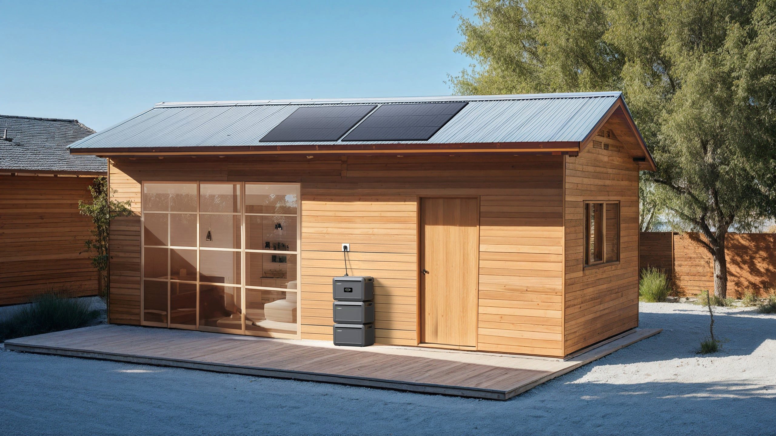 Growatt Balkonkraftwerk NEXA 2000 Erweiterungsakku,LiFePO4,2048WH, 800 W, (Erweritungsakku), Plug and Play,IP66,LiFePO4, Shelly Meter kompatibel