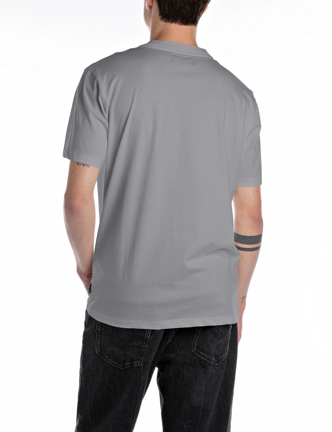 Replay T-Shirt mit Logostickerei auf der günstig online kaufen