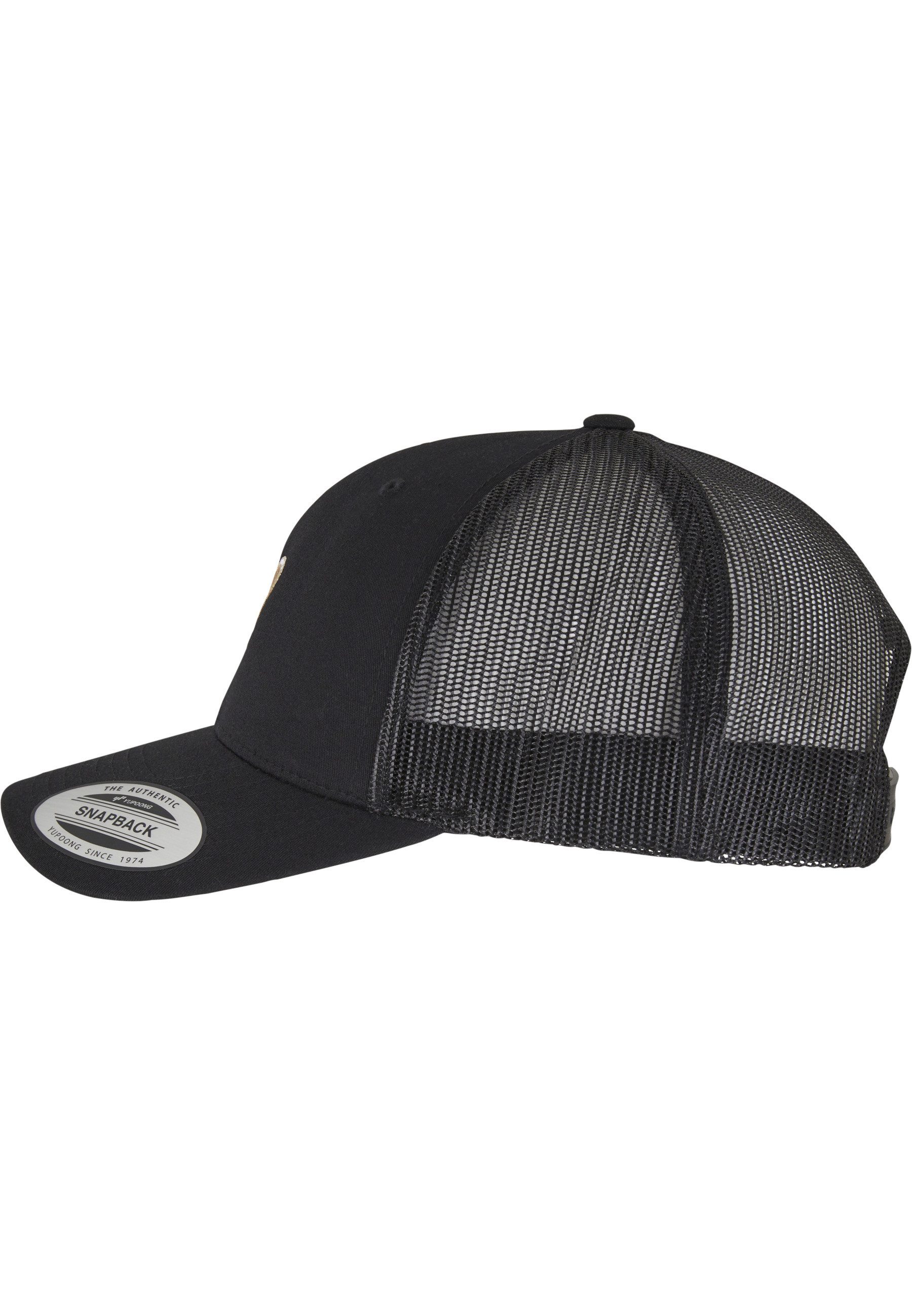 MisterTee Snapback Cap MisterTee Skull Bear Wooly Combed Cap