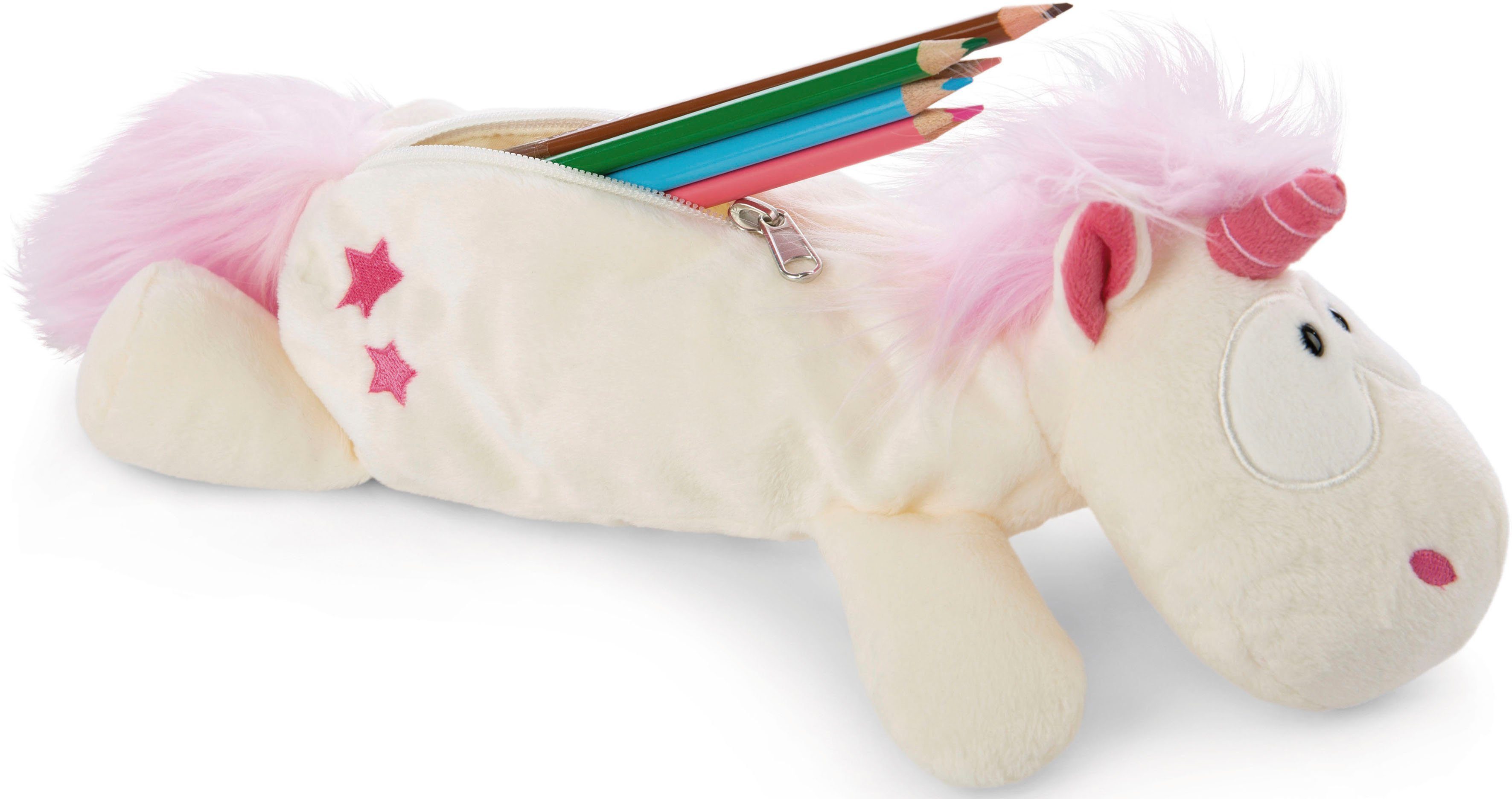 Nici Federmäppchen recyceltes Material Theodor & (Global Friends, Standard) Recycled Einhorn Theodor, enthält Mäppchen