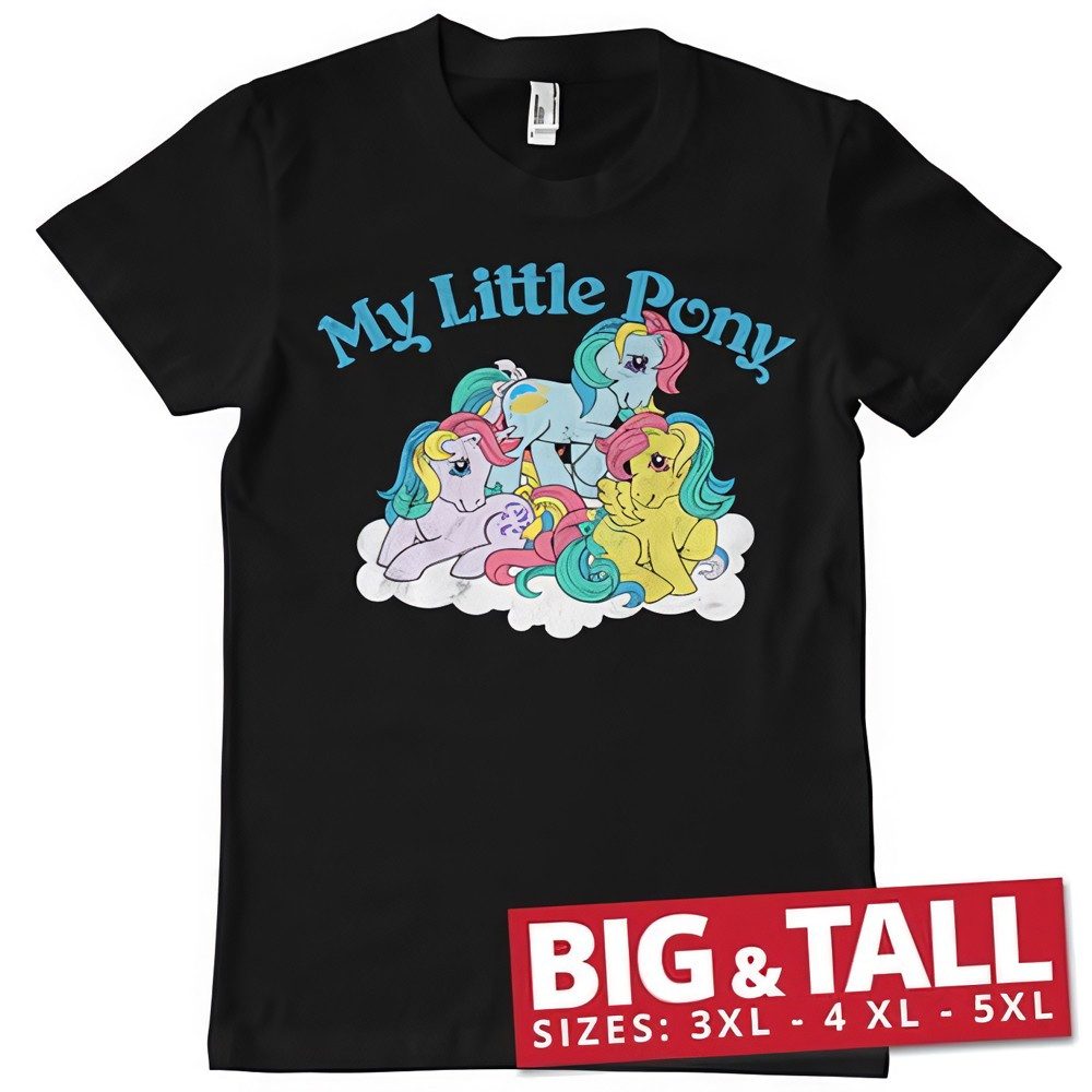 My Little Pony T-Shirt Washed Big & Tall T-Shirt