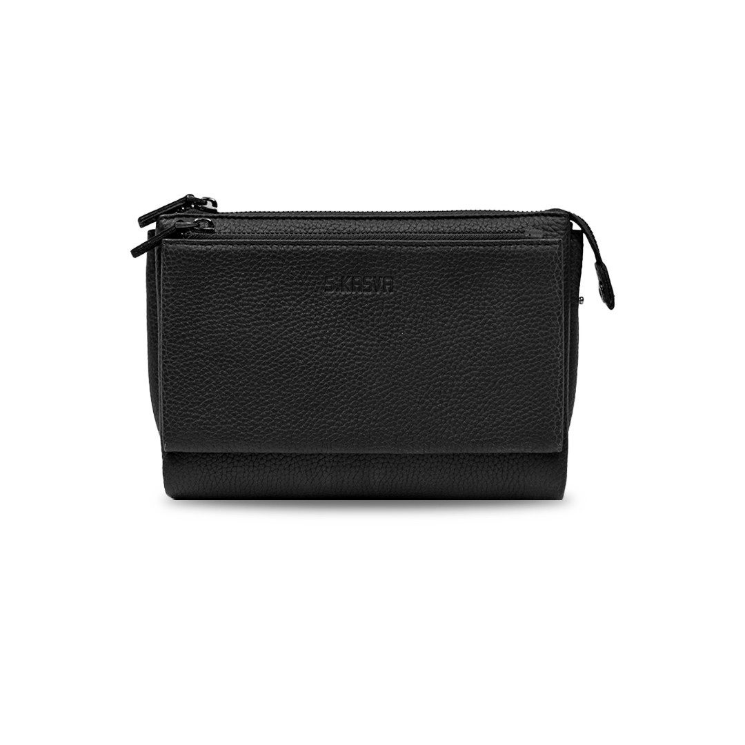 LaMarta Handgelenktasche Schwarze Herren Leder Clutch – Elegante Handgelenk günstig online kaufen
