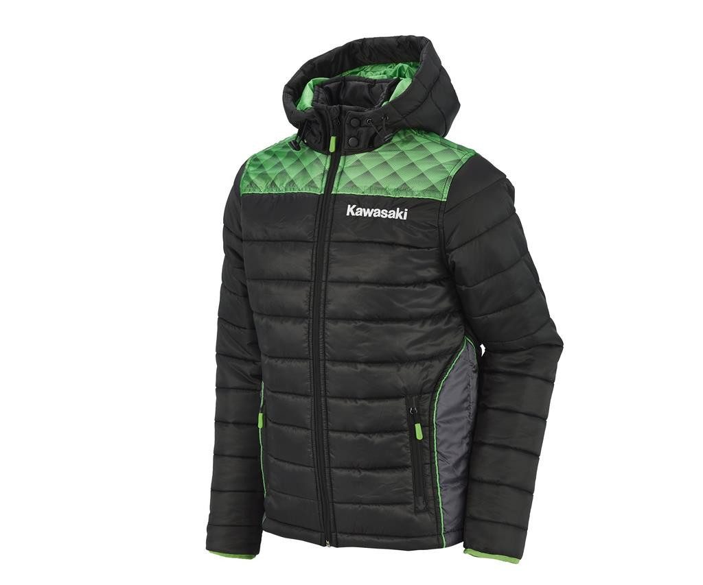 Kawasaki Winterjacke Kawasaki Sports Winterjacke Herren Gr.4XL abnehmbare Kapuze