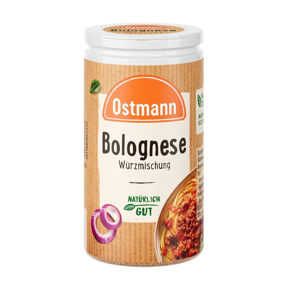 Ostmann Gewürz, Ostmann Bolognese Würzmischung fein abgeschmeckt Packung 50g