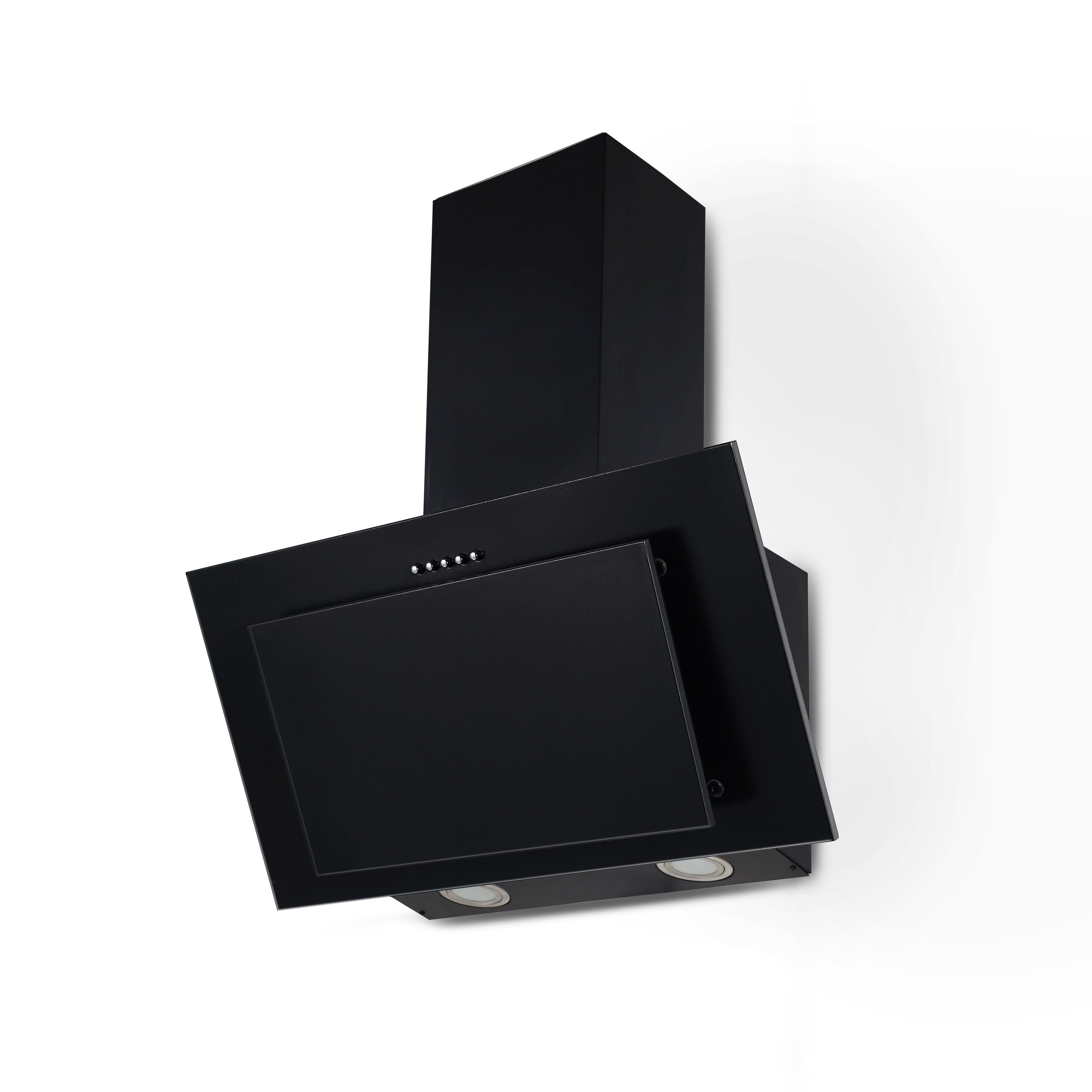 PKM Kopffreihaube PKM Dunstabzugshaube Schräghaube S13-60BBPY, 60 cm PKM Dunstabzugshaube Schräghaube S13-60BBPY, 60 cm, LED-Beleuchtung