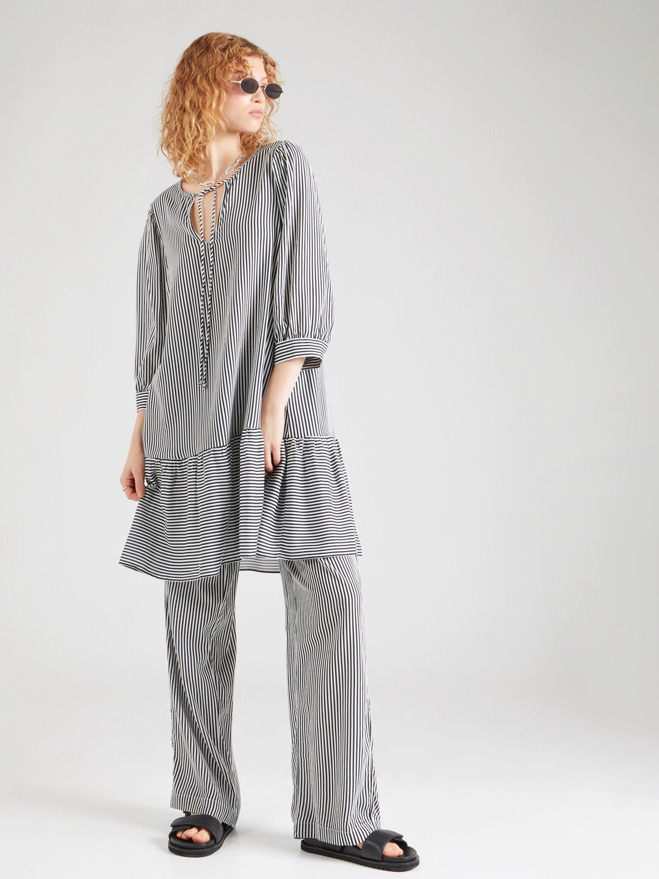 Vero Moda Midikleid VMBumpy (1-tlg) Drapiert/gerafft