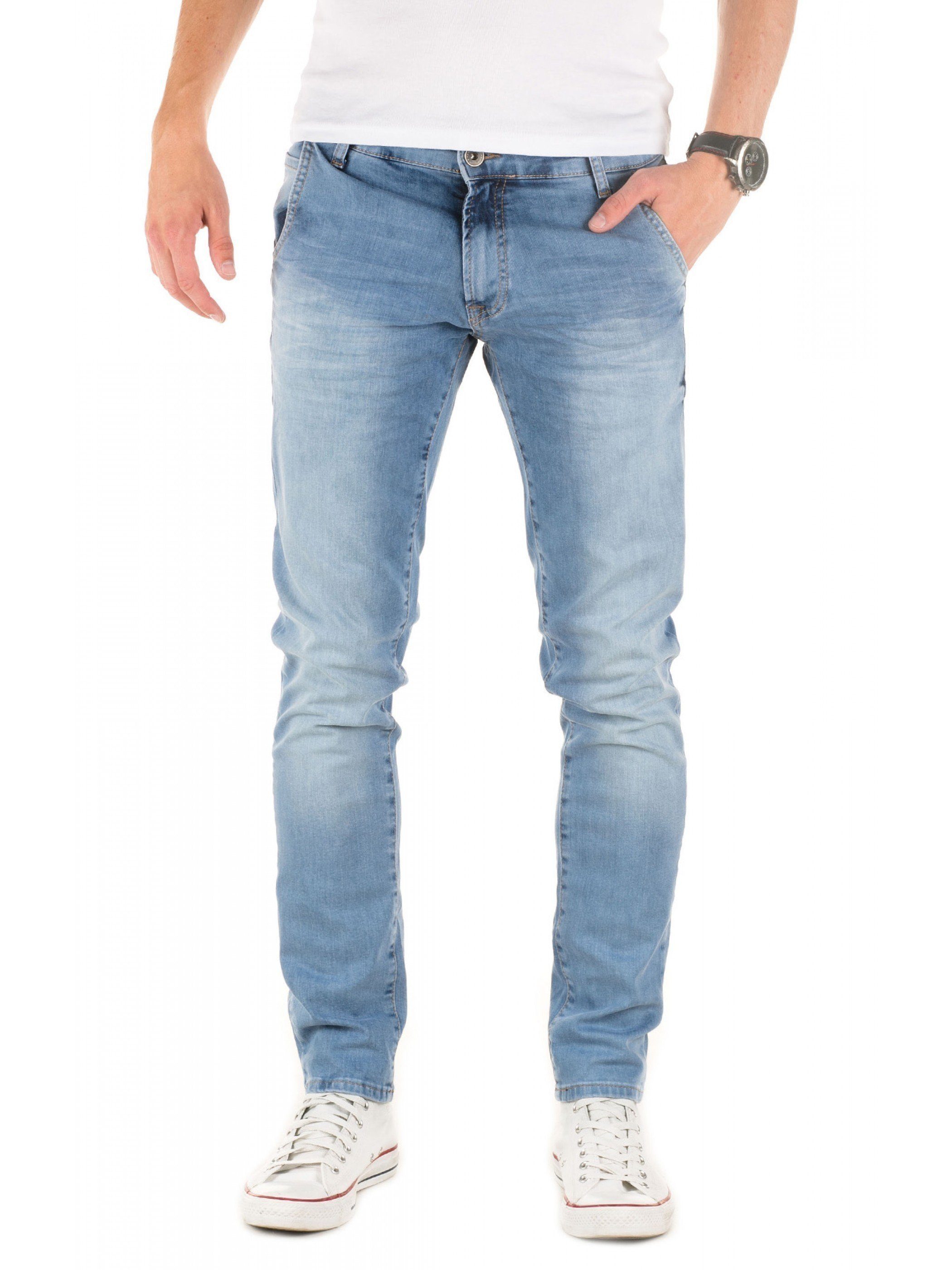 WOTEGA 5-Pocket-Jeans WOTEGA - Sweat Jeans Dexter (1-tlg) forever blue (164019)