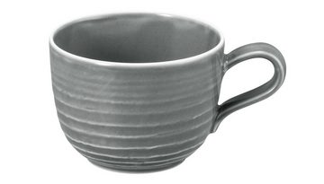 Seltmann Weiden Tasse Terra Perlgrau uni Kaffeeobertasse 0,26 l, Porzellan