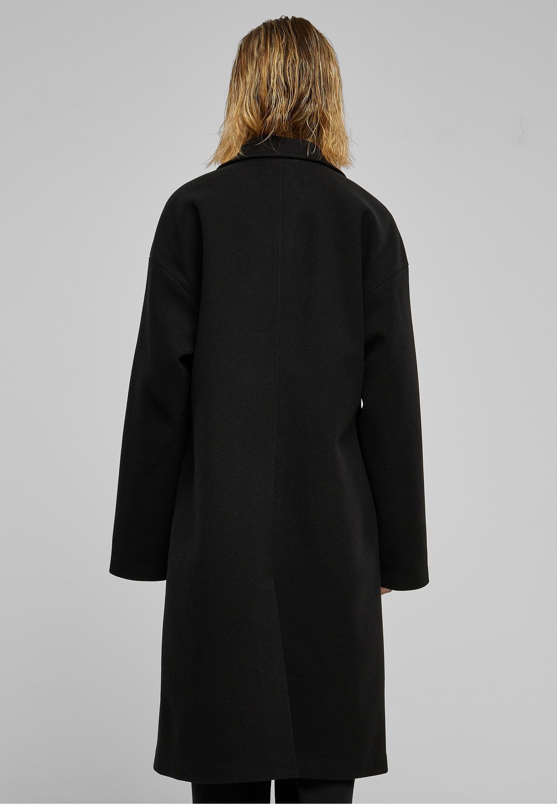 Ladies Coat Oversized Langjacke CLASSICS Long (1-St) URBAN Damen black
