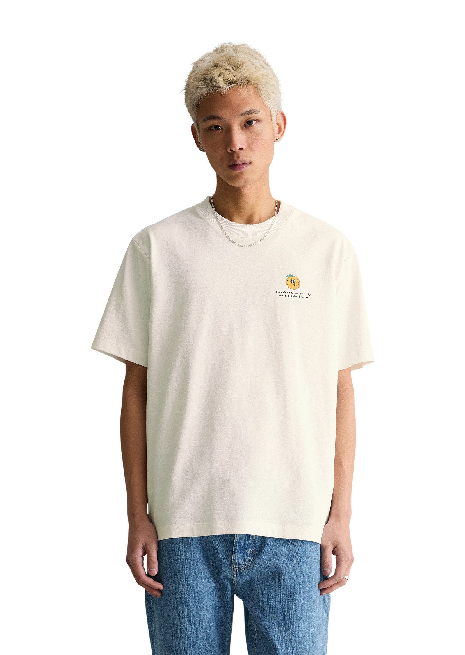 T-Shirt mit Rückenprint