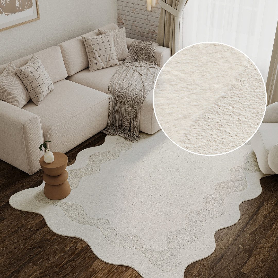 Tapiso Designteppich TERRA, Höhe: 11 mm, Pflegeleichter Kurzflorteppich mit günstig online kaufen