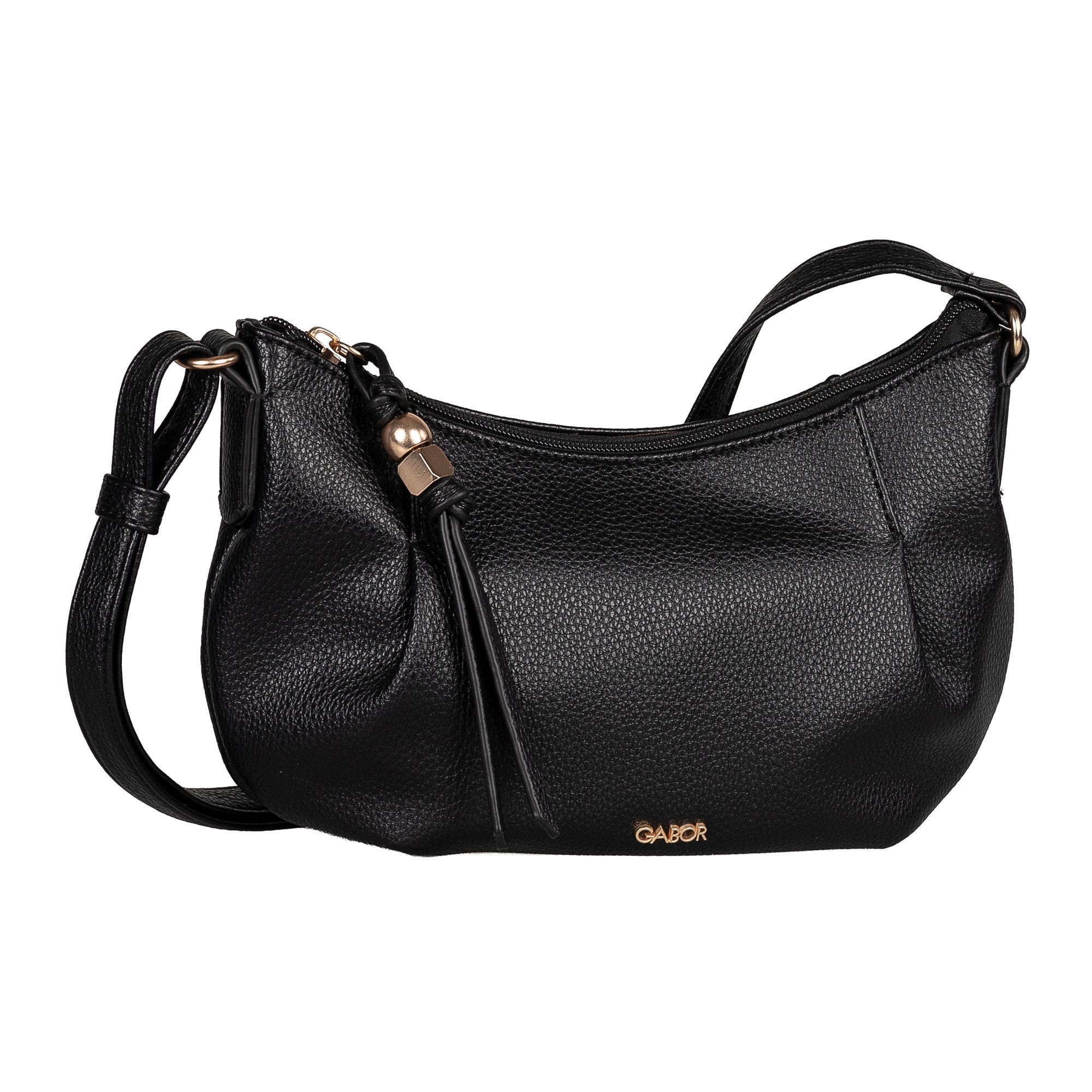 Gabor Umhängetasche Sedine, Damen Schultertasche mit Logo-Applikation