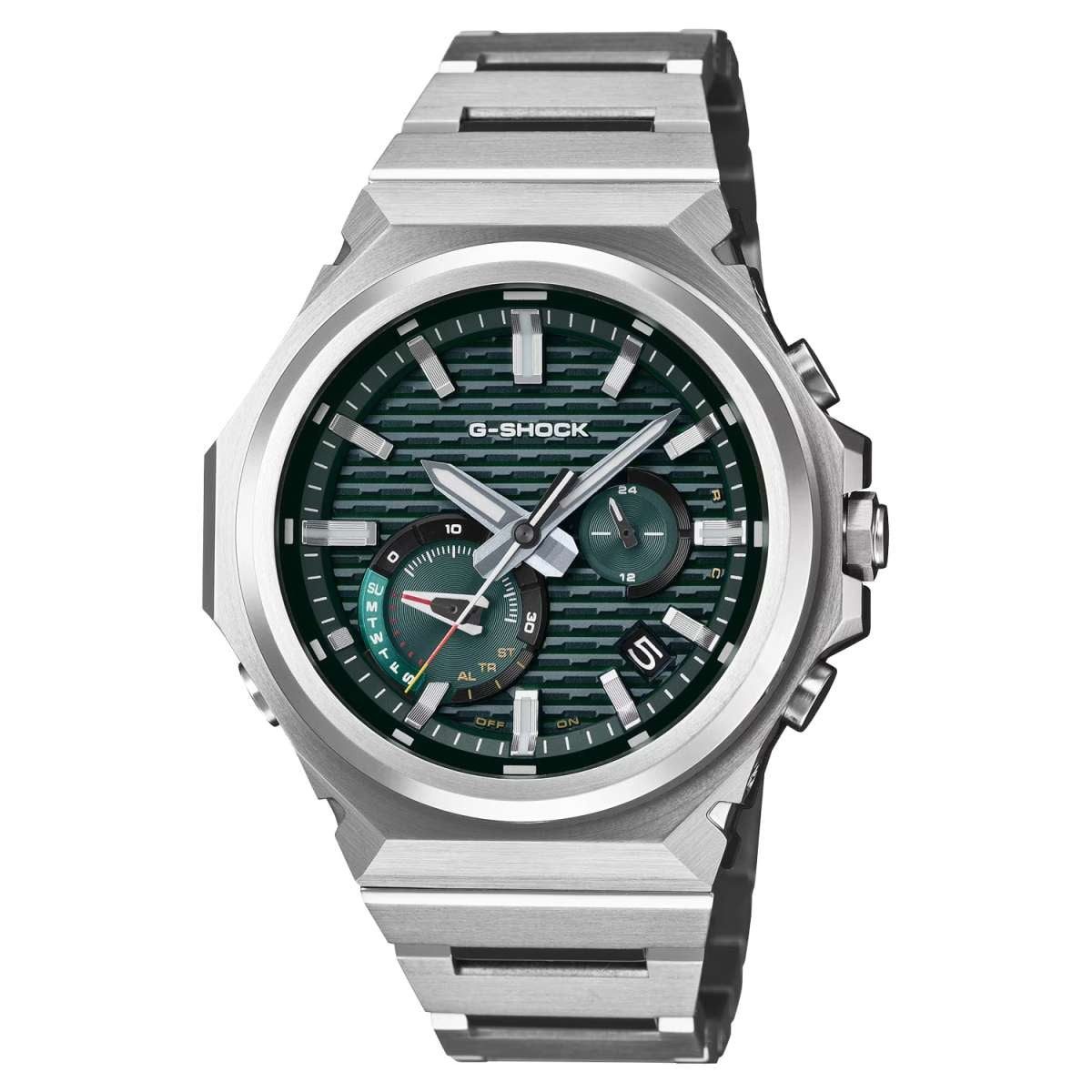 CASIO G-SHOCK Solaruhr GST-B1000D-3AER, Herrenuhr G-Shock Solar Bluetooth Grün