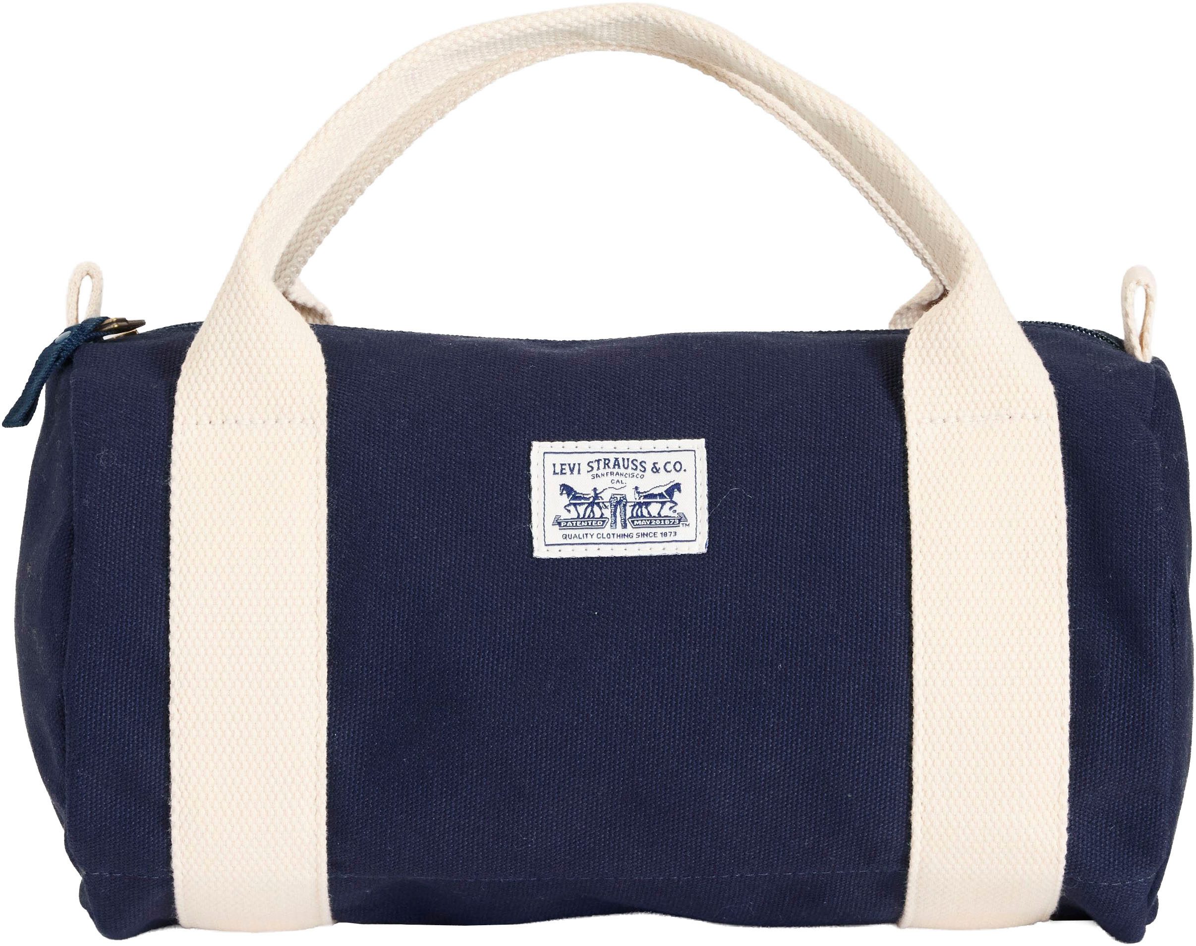 Levi's® Beuteltasche HARLEY SMALL BARREL, Canvas-Tasche mit Kontrast-Details und Logo-Badge