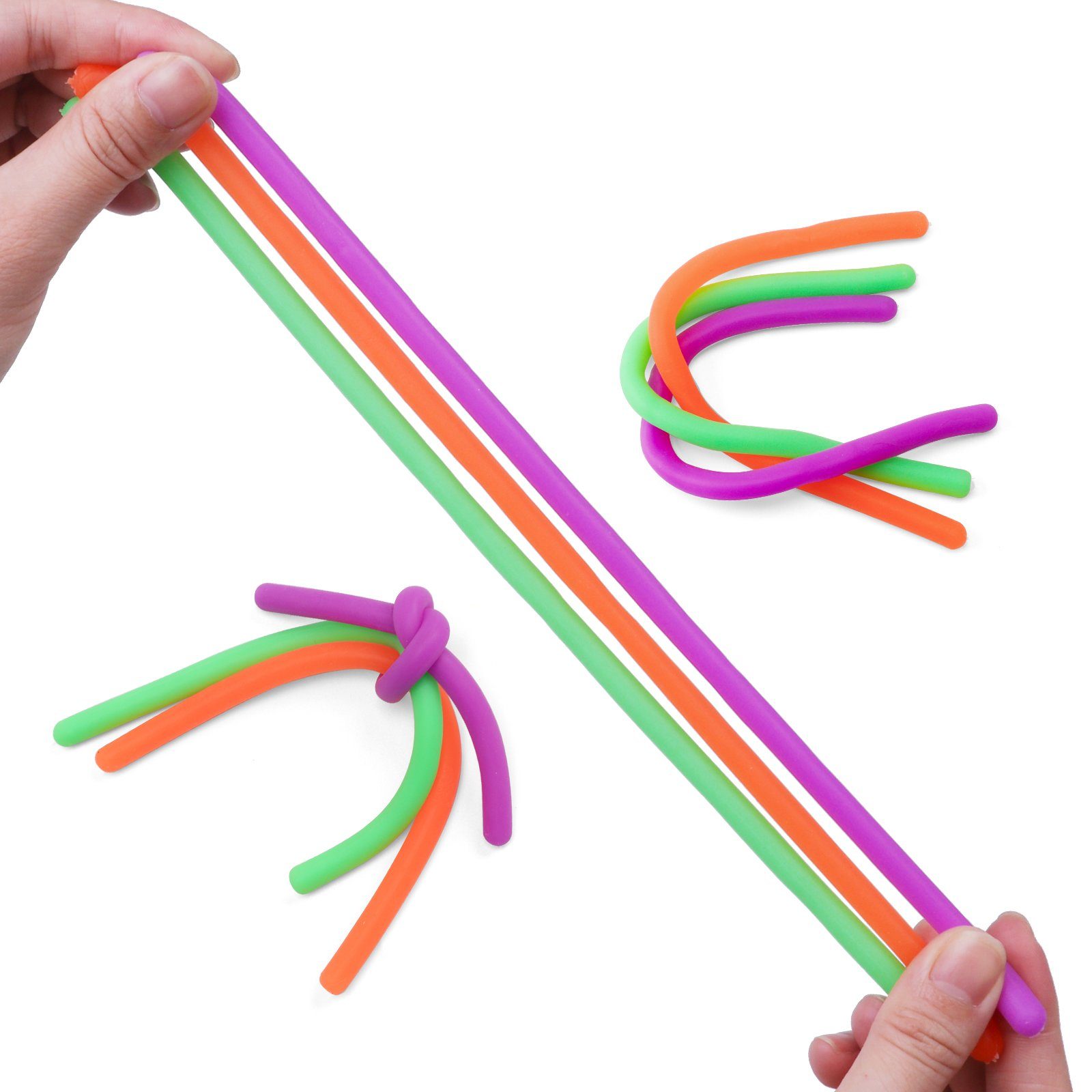 Fidget Stress Toys (27-St) Pop Braun - Sensorik Anti Lernspielzeug Squishy Spielzeug It Mochi Set Coradoma