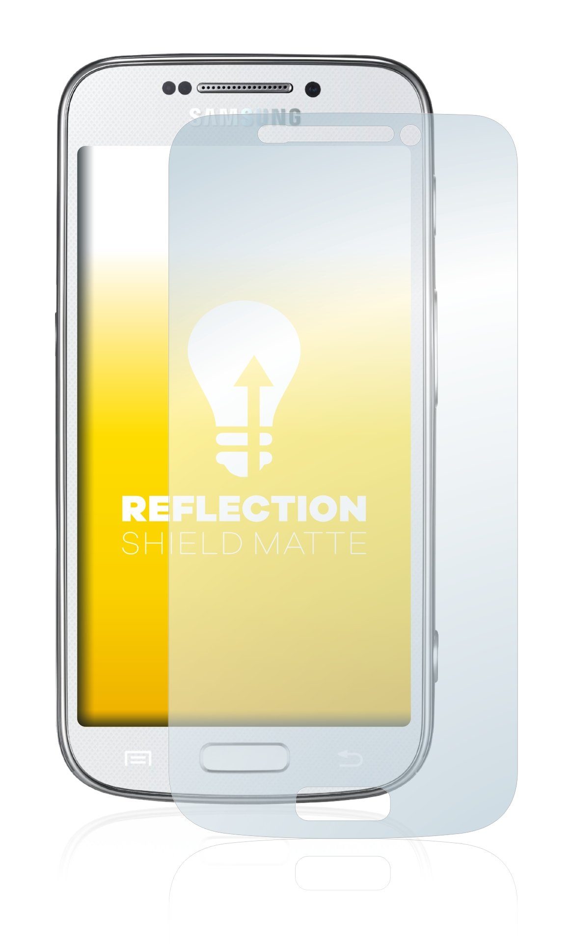 upscreen Schutzfolie für Samsung Galaxy S4 Zoom, Displayschutzfolie, Folie  matt entspiegelt Anti-Reflex