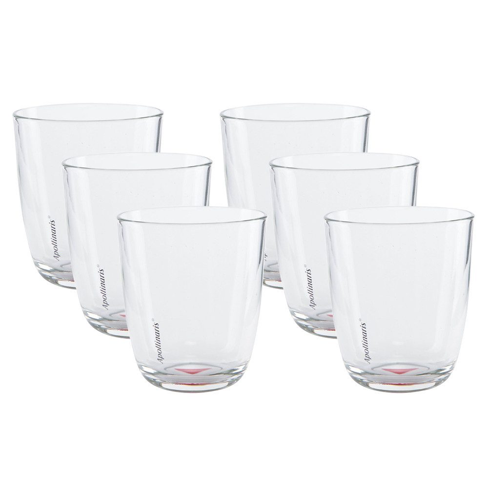 CocaCola Glas Apollinaris Design Wasserglas 21,5cl