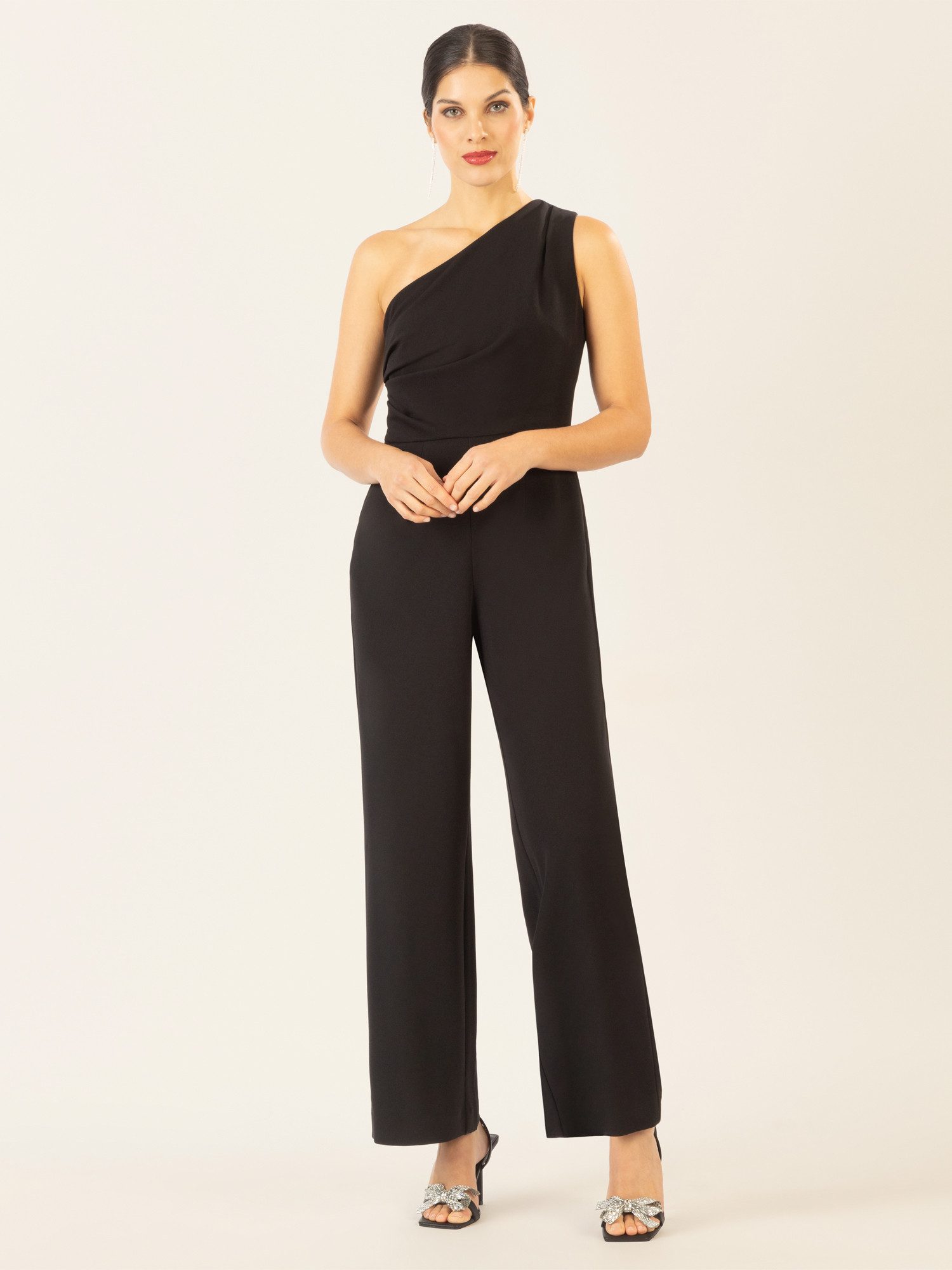 Apart Jumpsuit aus einer leicht strukturierten günstig online kaufen