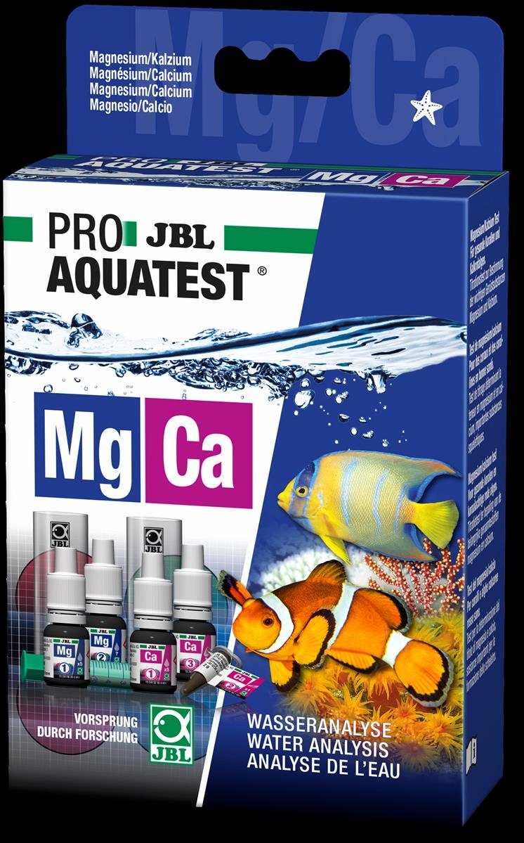 JBL GmbH & Co. KG Wasserteststreifen JBL PROAQUATEST Mg-Ca Magnesium-Calcium Meerwasser Aquarien, Mg-Ca Magnesium-Calcium Meerwasser