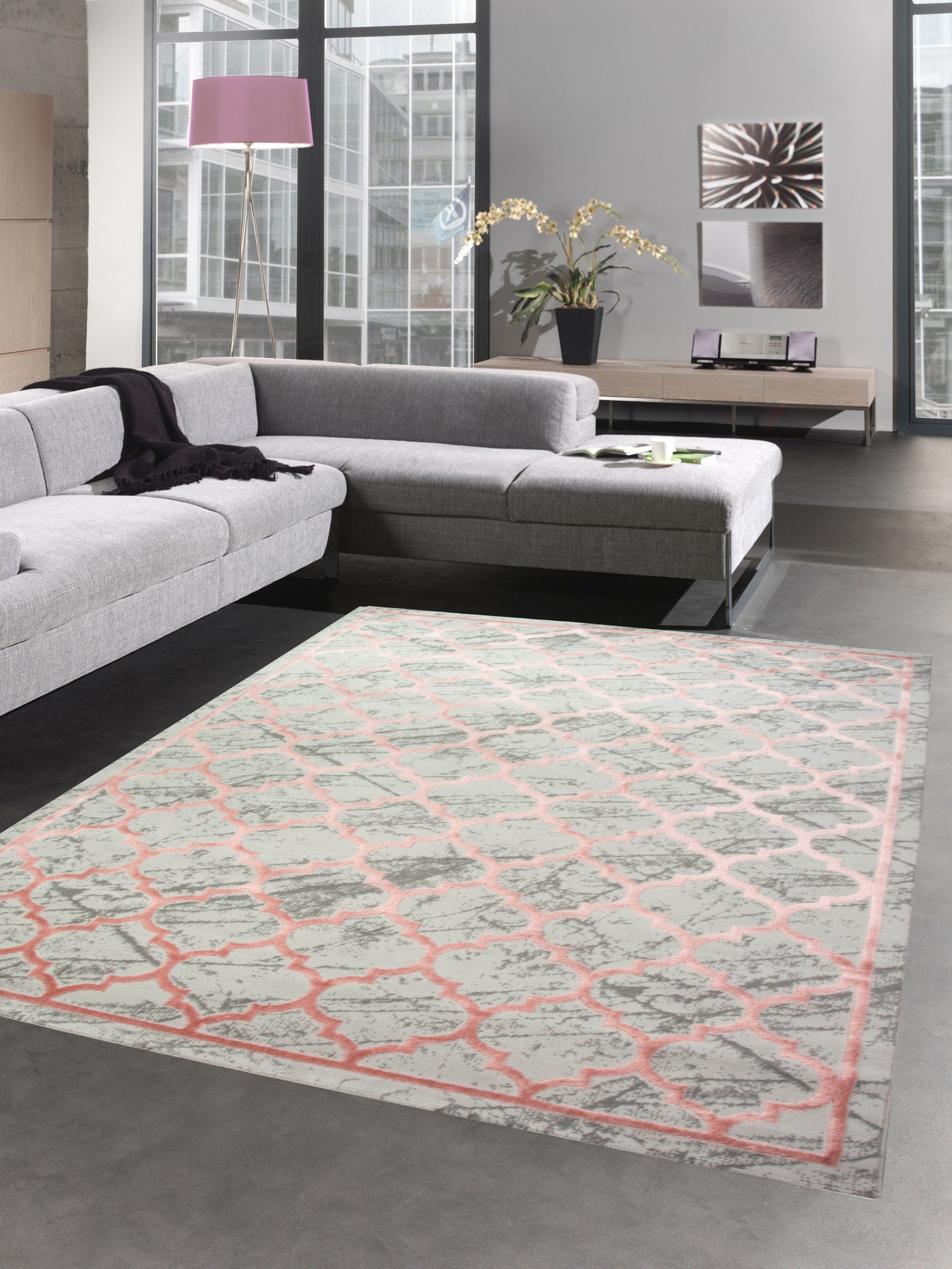 Carpetia Teppich Teppich Wohnzimmerteppich marokkanisches Muster günstig online kaufen