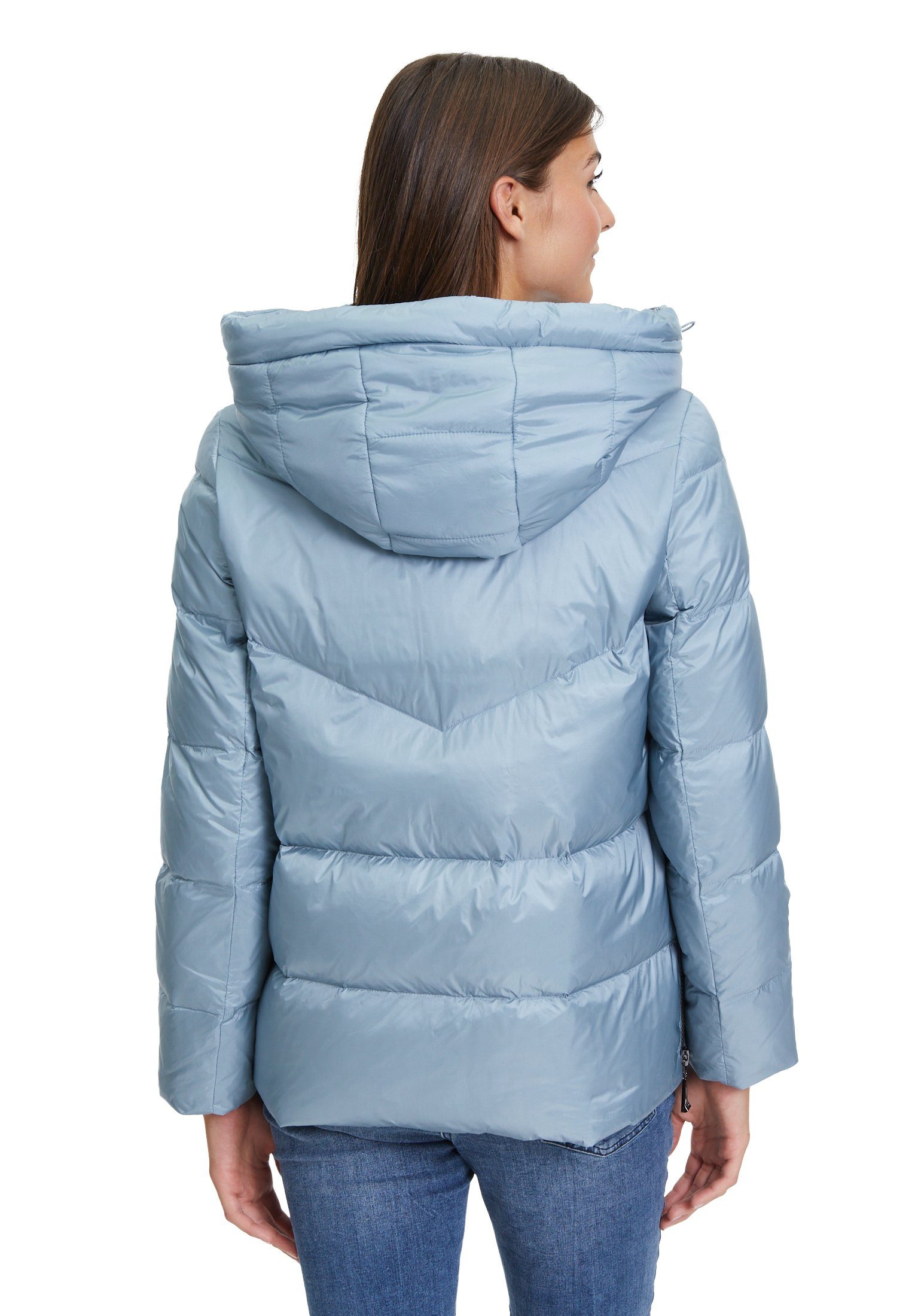 Amber & June Winterjacke Citadel mit Kapuze Material