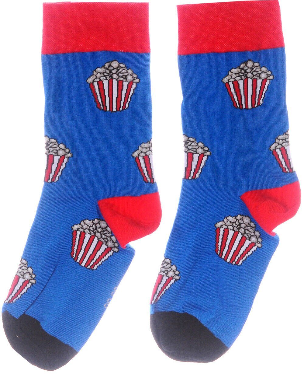 Martinex Freizeitsocken 1 Paar Socken lustige bunte witzige Strümpfe in ...