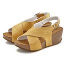 LASCANA Sommerschuh Sandalette Sommerschuh mit Keilabsatz und Korkfußbett