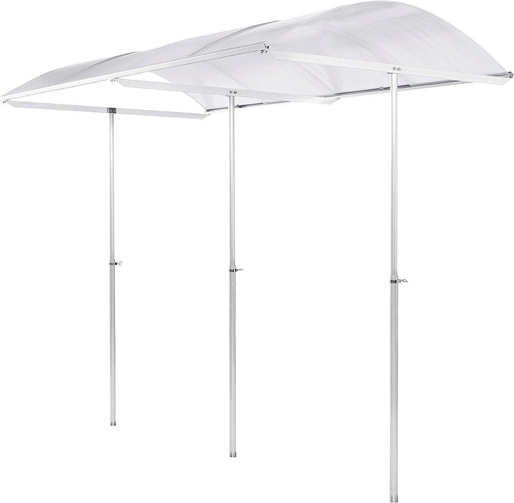 Beckmann Pflanzenschutzdach Modell 1, BxTxH: 112 x 200 x 180 cm, höhenverstellbar 80-180 cm