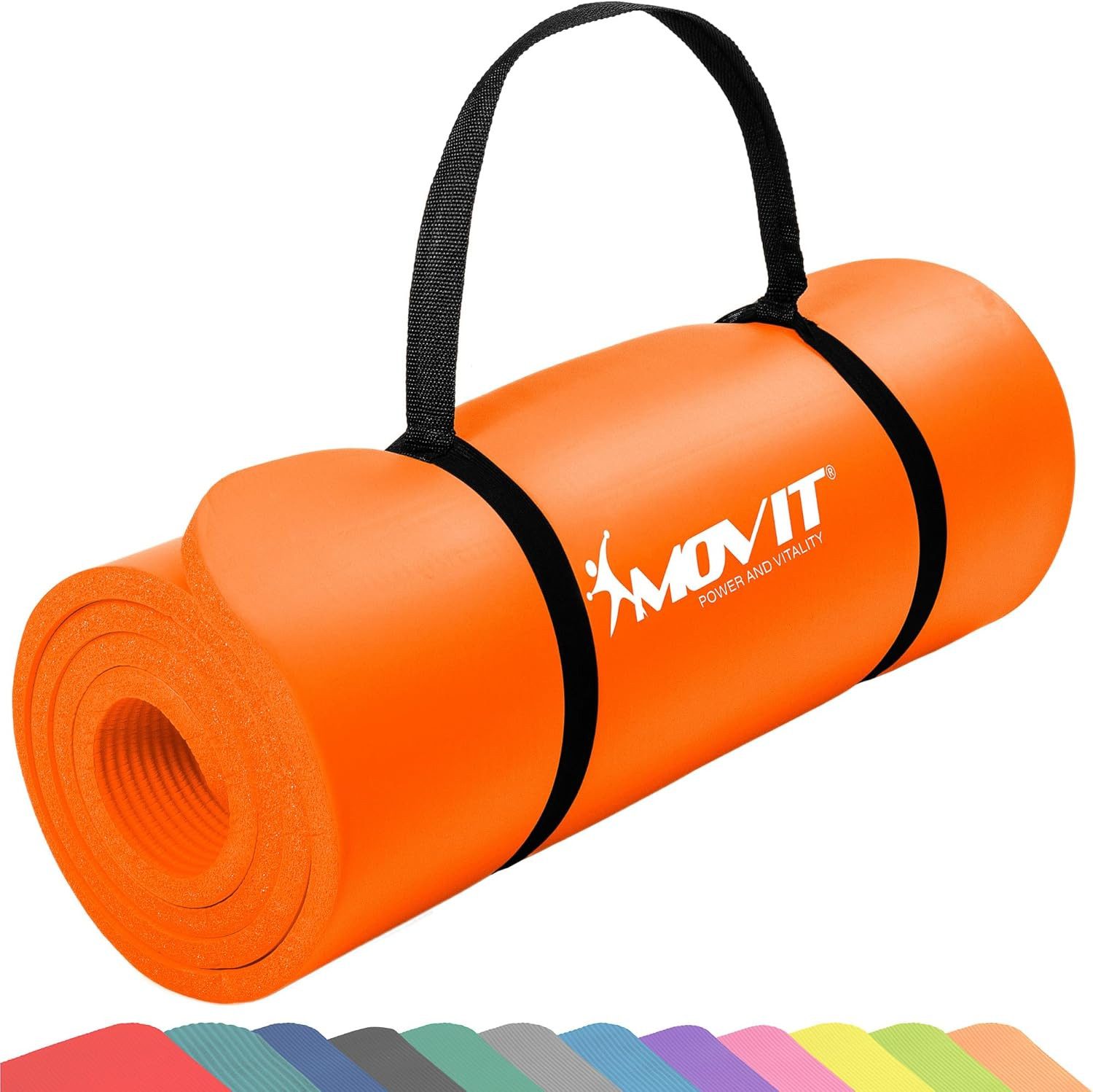 MOVIT Yogamatte Yogamatte 10/15 mm Dicke (1-St)