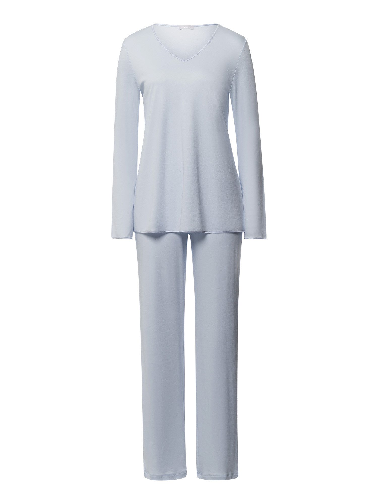 Hanro Pyjama Cotton Silk (2 tlg) schlafanzug schlafmode bequem günstig online kaufen
