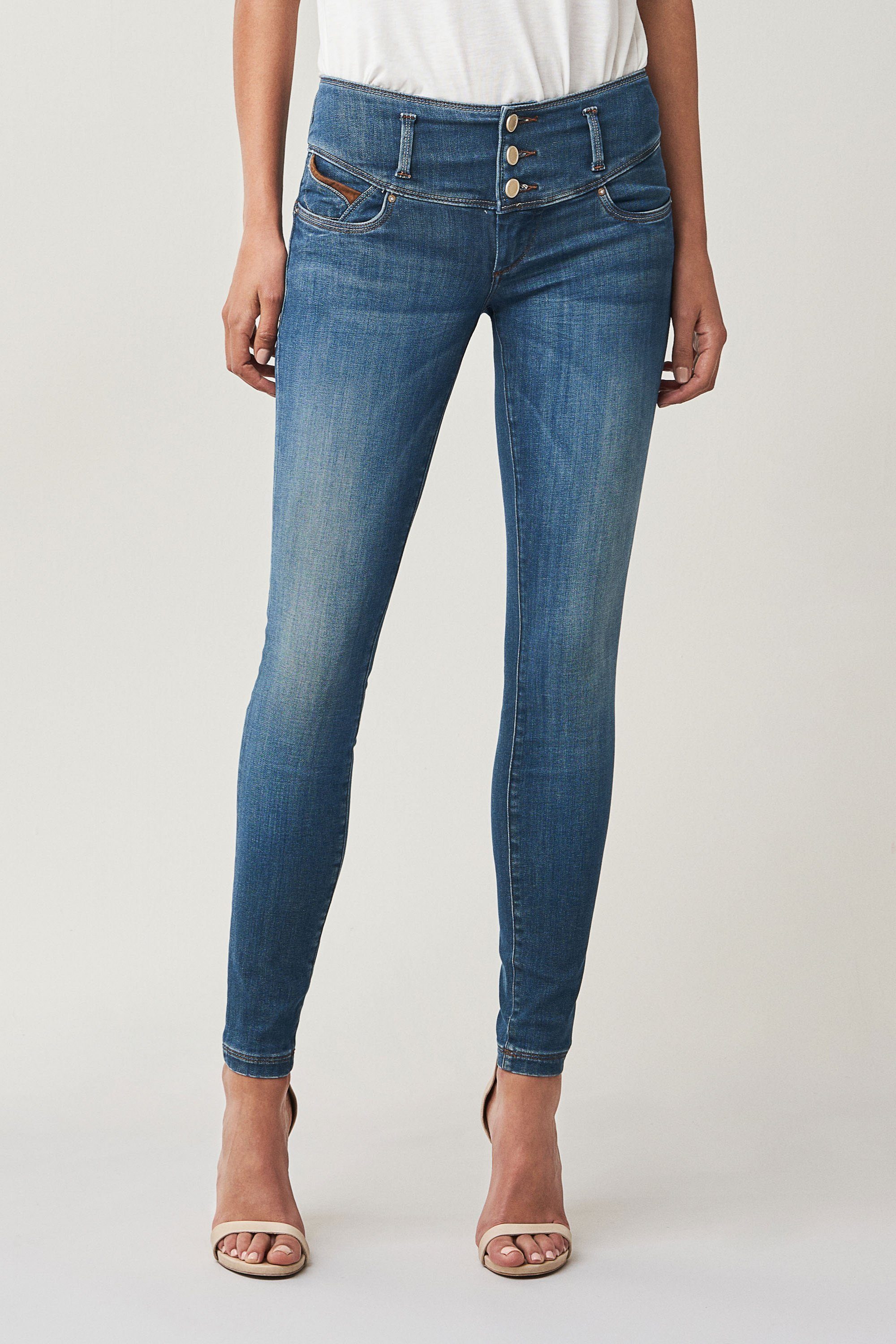 Neues Geschäft Salsa Stretch-Jeans SALSA JEANS MYSTERY UP 125616.8506 SKINNY PUSH