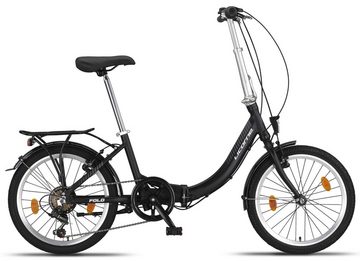 Licorne Bike Klapprad Licorne Bike Fold Premium Klapprad 20 Zoll Aluminiumrahmen