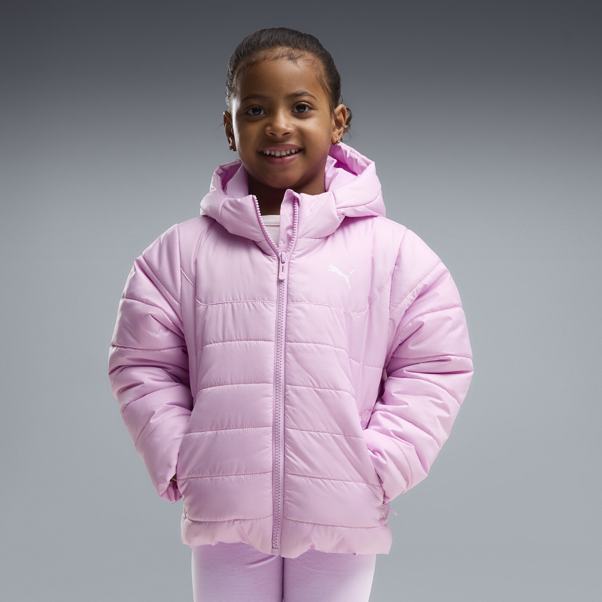 PUMA Winterjacke Essentials Wattierte Kapuzenjacke Kinder