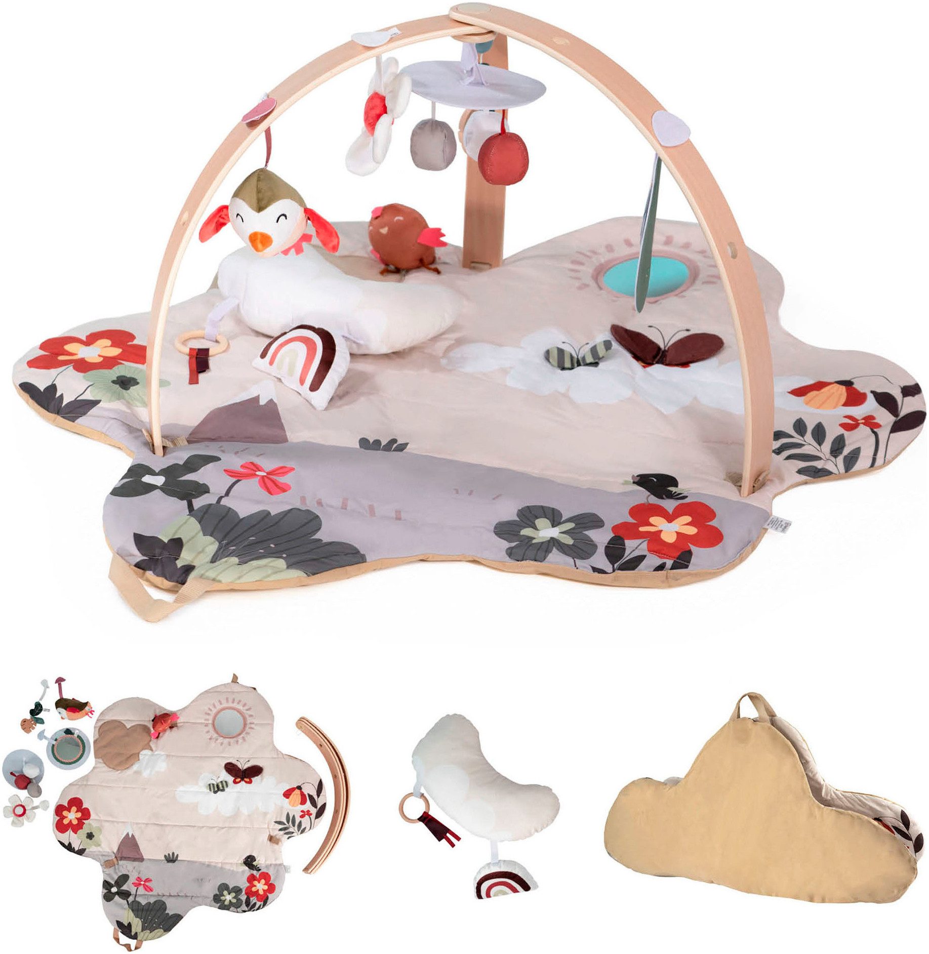 BabyGo Spielbogen Krabbeldecke Bianca Activity Center günstig online kaufen