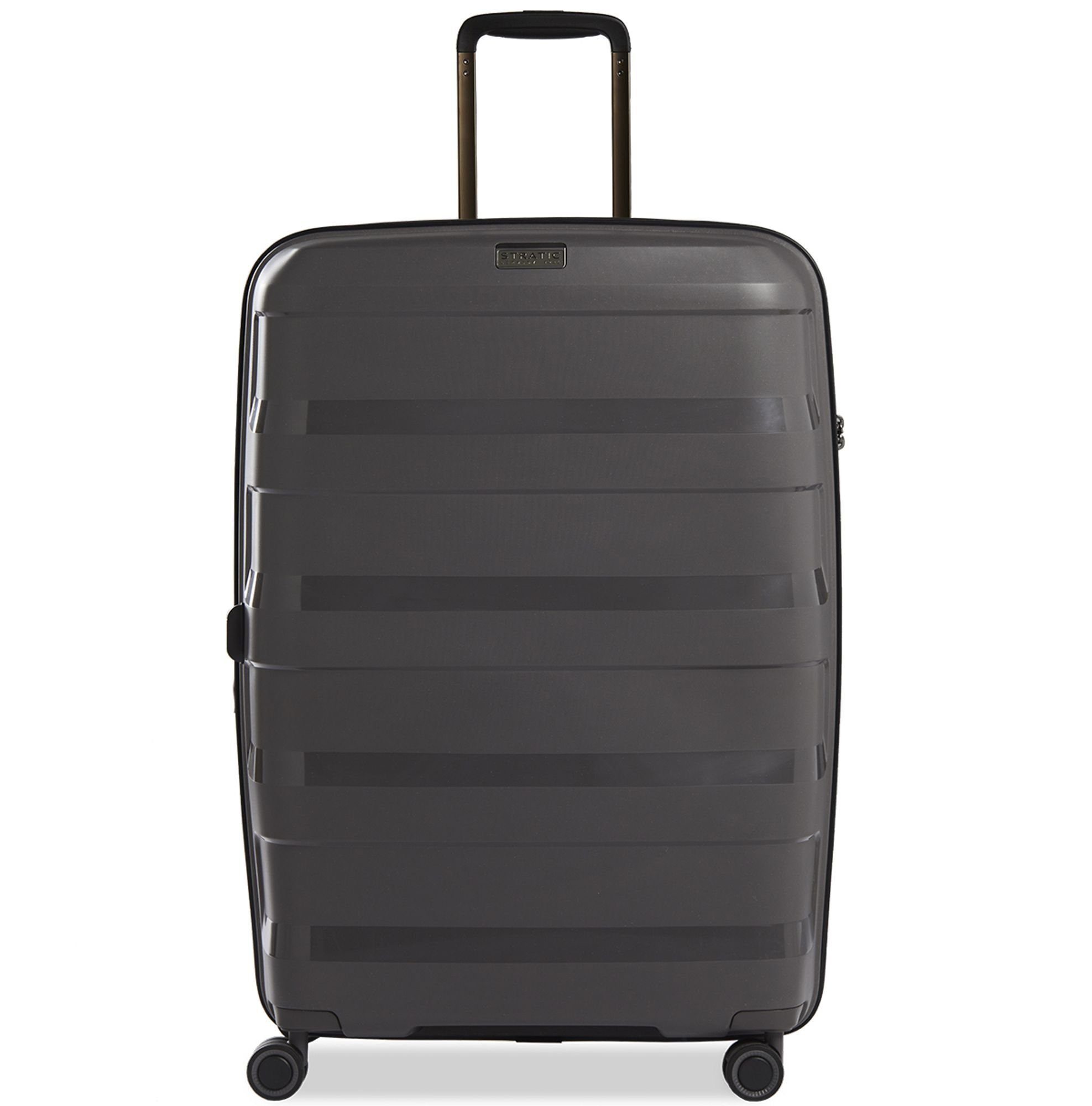 Stratic Hartschalen-Trolley Straw +, 4 Rollen, Polypropylen