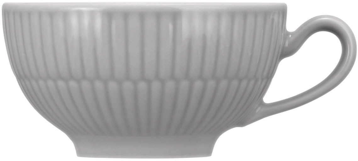 Seltmann Weiden Tasse Amina, 1-tlg., Porzellan, Teetasse aus Porzellan mit Relief